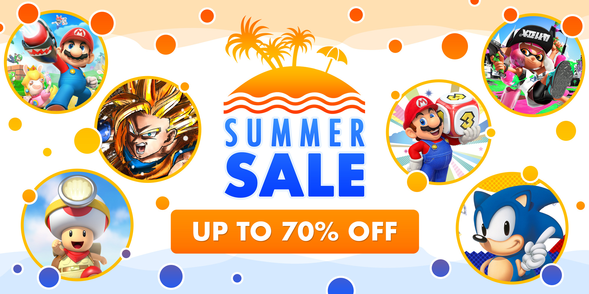 Nintendo summer sale is live tot 25 juli